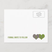 Faire-part ENREGISTRER LA DATE Carte postale (Dos)