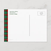 Faire-part Enregistrer la date Carte postale modifiable Red G (Dos)