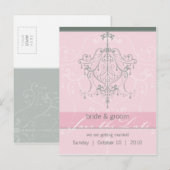 Faire-part ENREGISTRER LA DATE CARTE POSTALE :: xenia1 (Devant / Derrière)