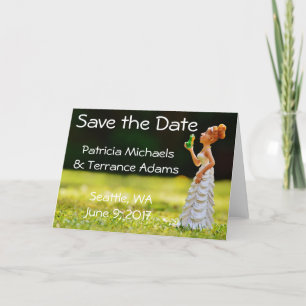 Faire-part Enregistrer la date Princesse Frog
