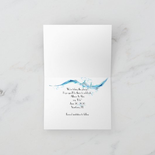 Faire-part Enregistrer le cadre photo de respiration du bébé  (Intérieur)