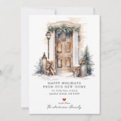 Faire-part Entrée Vacances Nouvelle Maison Déménagement (Devant)