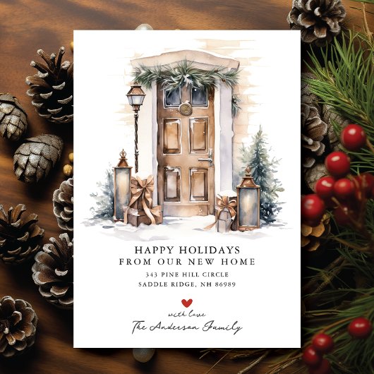 Faire-part Entrée Vacances Nouvelle Maison Déménagement