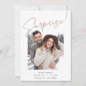 Faire-part Esquissé | Fiançailles surprise (Devant)