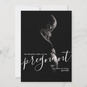 Faire-part Est-Ce Que Cette Photo Me Donne L'Air Enceinte (Devant)