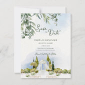 Faire-part Estate Pavilion Garden Wedding Save the Date (Devant)