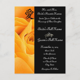 Faire-part et cadeaux de mariage Orchidée Blanche
