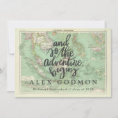 Faire-part Et donc l'aventure commence (Devant)