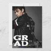 Faire-part et invitation de remise de diplômes pho (Devant)