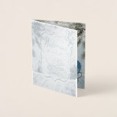 Faire-part et Merci pour bébé de Noël (Devant)