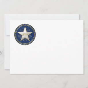 Faire-part Étiquette de fin d'études