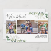 Faire-part Eucalyptus Photo Nous avons changé d'adresse (Devant)