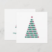 Faire-part Evergreen Rhythm Card (Devant / Derrière)