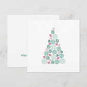 Faire-part Evergreen Swirl Card (Devant / Derrière)