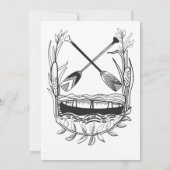 Faire-part Explorer Times Newborn Birth (Dos)