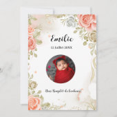 Faire-part Faire part de naissance belle d'amour (Devant)