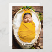 Faire-part Faire partie de Renaissance belle d'amour (Devant / Derrière)