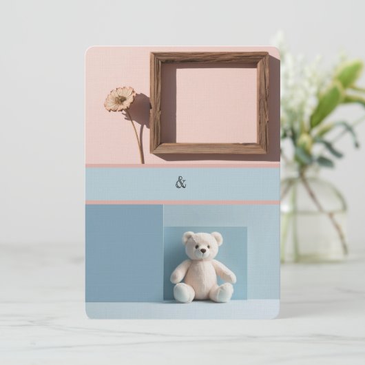 Faire-part faux-jumeaux (Debout devant)