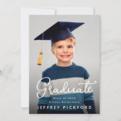 Faire-part Félicitations 5e année d'études élémentaires de la (Devant)