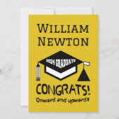 Faire-part Félicitations, diplômé 2024 ! (Devant)