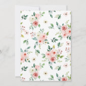 Faire-part Fête de bébé sur le thème des traditions familiale (Dos)