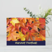 Faire-part Fête de la moisson ! Annonces d'événements d'invit (Debout devant)