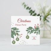 Faire-part Fête de Noël (Debout devant)