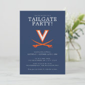 Faire-part Fête de pré-match des Virginia Cavaliers (Debout devant)