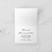 Faire-part Feuilles de chêne d'automne Changement d'adresse (Intérieur)