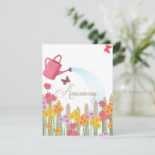 Faire-part Fiançailles de la collection Garden Par (Debout devant)