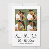 Faire-part fiançailles Et Enregistrer La Date (Dos)