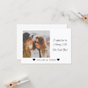 Faire-part Fiançailles Lesbian Couple