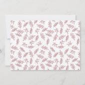 Faire-part Fiançailles photo Surprise de Bourgogne moderne (Dos)