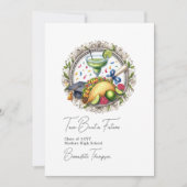 Faire-part Fiesta Thème Taco ‘Bout a Future Graduation Photo (Devant)