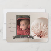 Faire-part Fille (Devant)