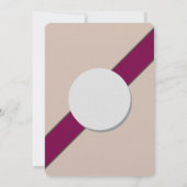 Faire-part Fille (Dos)