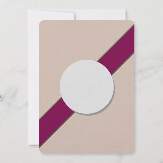 Faire-part Fille (Dos)