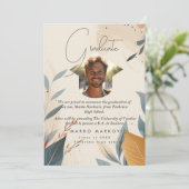 Faire-part Fils de diplôme (Debout devant)