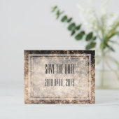 Faire-part Fireworks Enregistrer la date Carte postale (Debout devant)