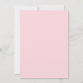 Faire-part Fleurs d'aquarelle blanche et rose pâle (Dos)