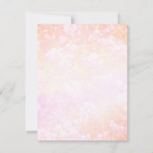 Faire-part Fleurs sauvages (Dos)