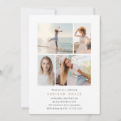 Faire-part Flow | Photo Graduation Announcement & Invite (Dos)