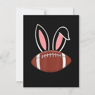 Faire-part Football américain Bunny Ears