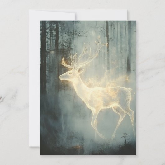 Faire-part Forest Guardian Deer Spirit (Devant)