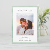 Faire-part Forever Starts Here | Engagement photo (Debout devant)