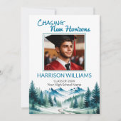 Faire-part Forge Your Own Path Grad Party (Devant)