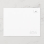 Faire-part FUITE à Las Vegas la Fabuleuse Carte Postale (Dos)