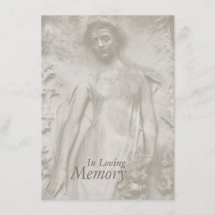 Faire-part funèbre dans la mémoire affectueuse