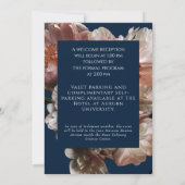 Faire-part funéraire floral de la Marine 011124C (Dos)