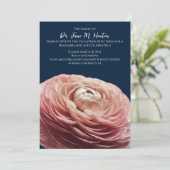 Faire-part funéraire Ranunculus 011124F (Debout devant)